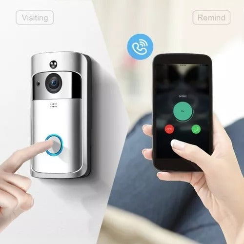 TIMBRE INTELIGENTE CON CÁMARA WIFI IP