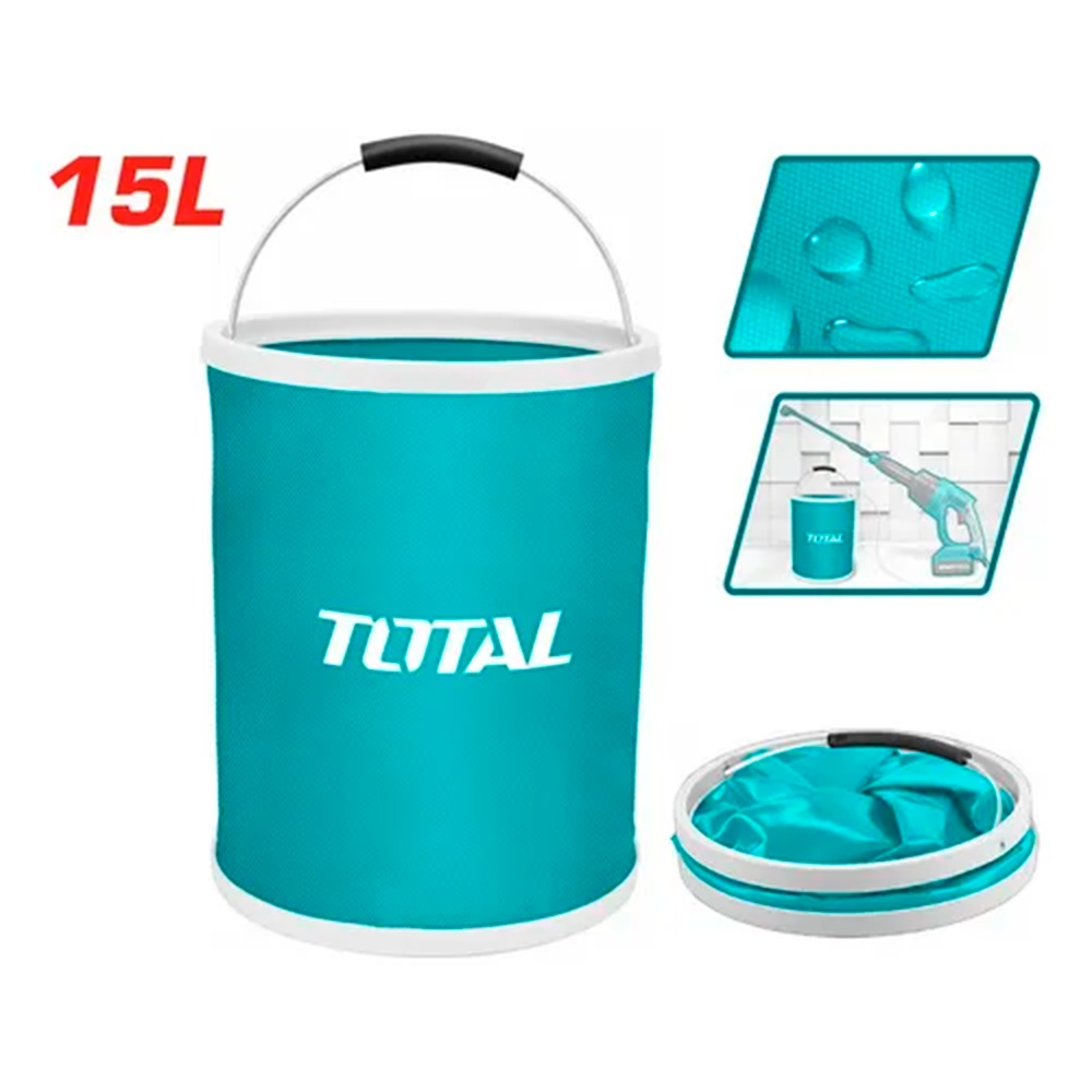 Balde De Agua Plegables Total De 15 Litros Resistente