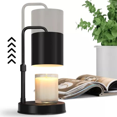 LAMPARA ELEGANTE CALENTADORA DE VELAS AJUSTABLE