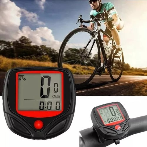 TACOMETRO DIGITAL PARA BICICLETAS / VELOCIMETRO CICLISMO