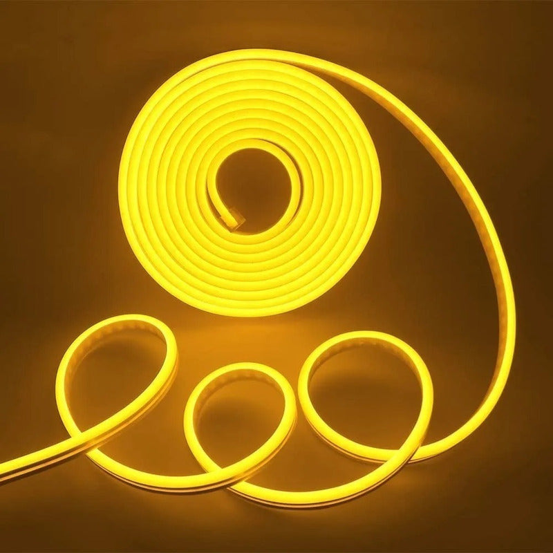 CINTA LED NEÓN ROLLO DE 5 METROS UNICOLOR 110V