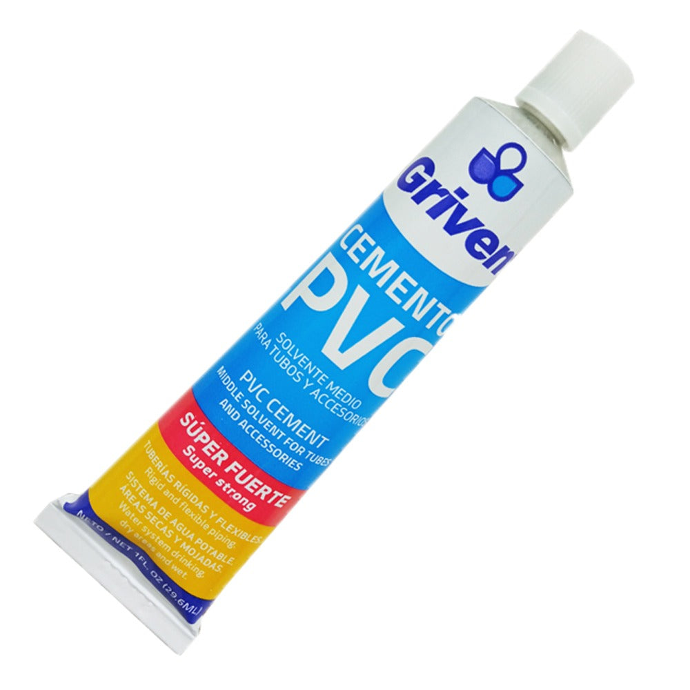 Pega PVC Solvente Para Tubos Y Accesorios Griven
