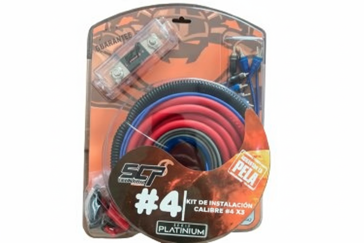 Kit De Instalación Scorpion #4 Platinum/sonido Para Vehículo