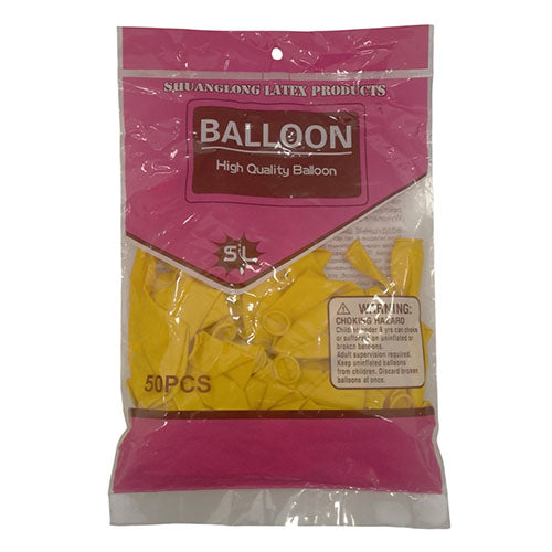 Globos Látex Mate 50 Unidades Para Fiestas Y Decoraciones