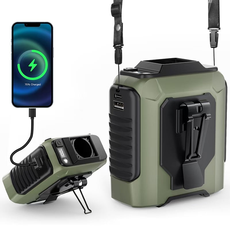 Ventilador Portatil Y Powerbank 3c De 8000 Mah Bg4706.1-2005