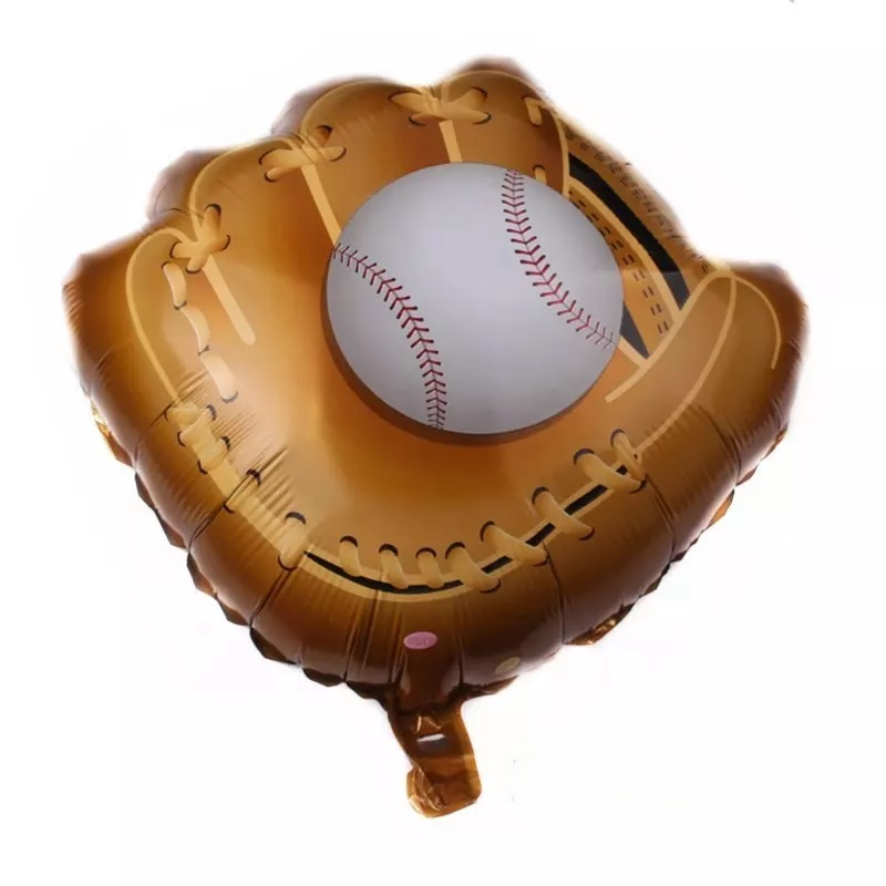 Globo Metalizado Guante de Beisbol 18inch