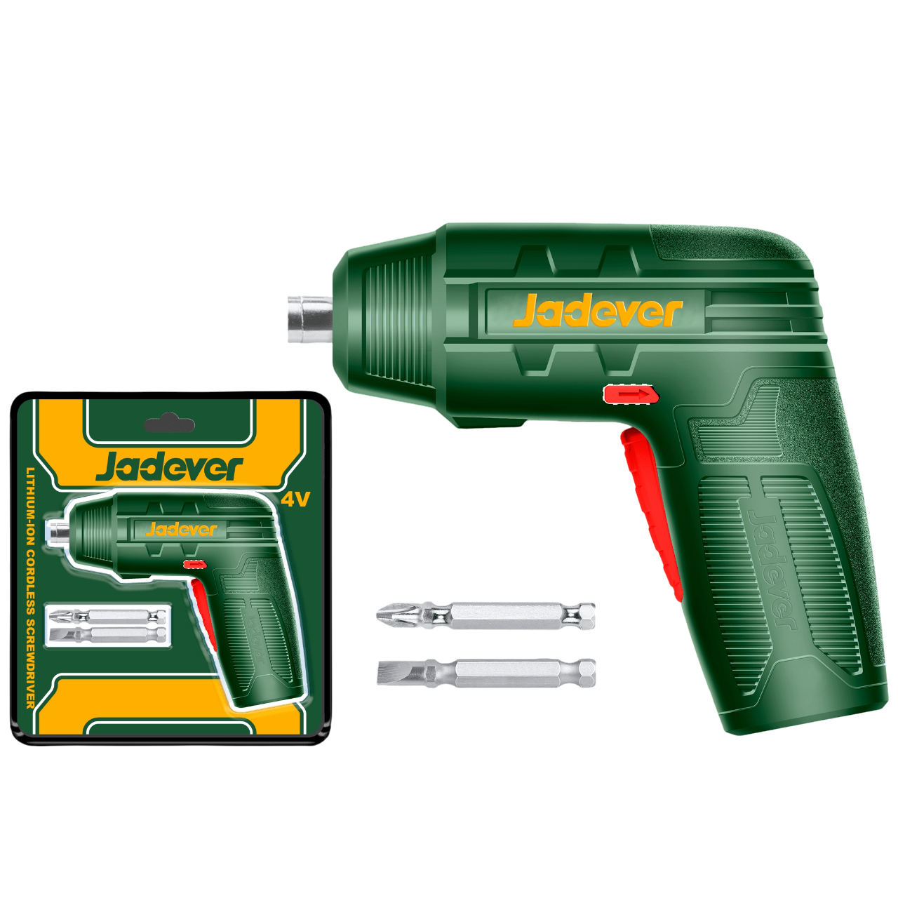 Destornillador Inalambrico De Litio 4v 1/4 240 Rpm Jdcv4401