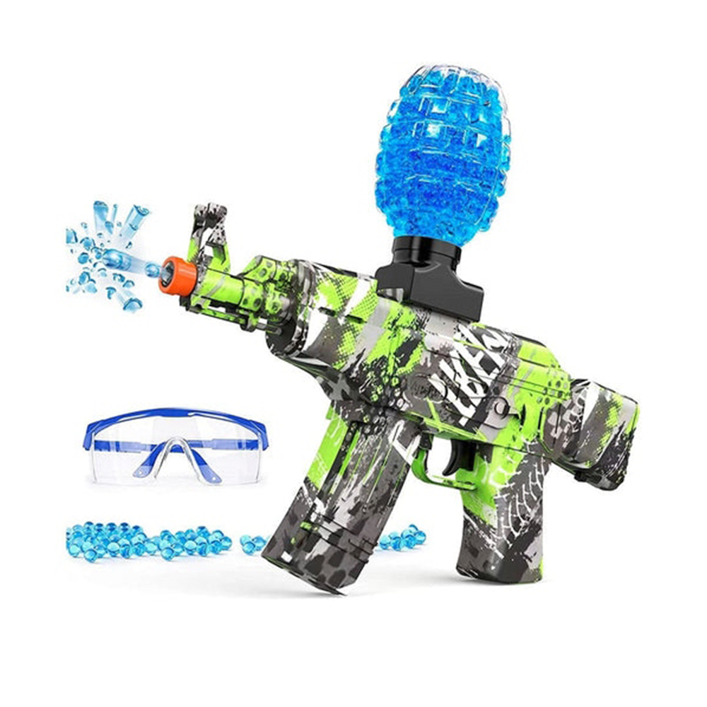 PISTOLA DE JUEGUETE HIDROGEL AUTOMATICA CON ACCESORIOS