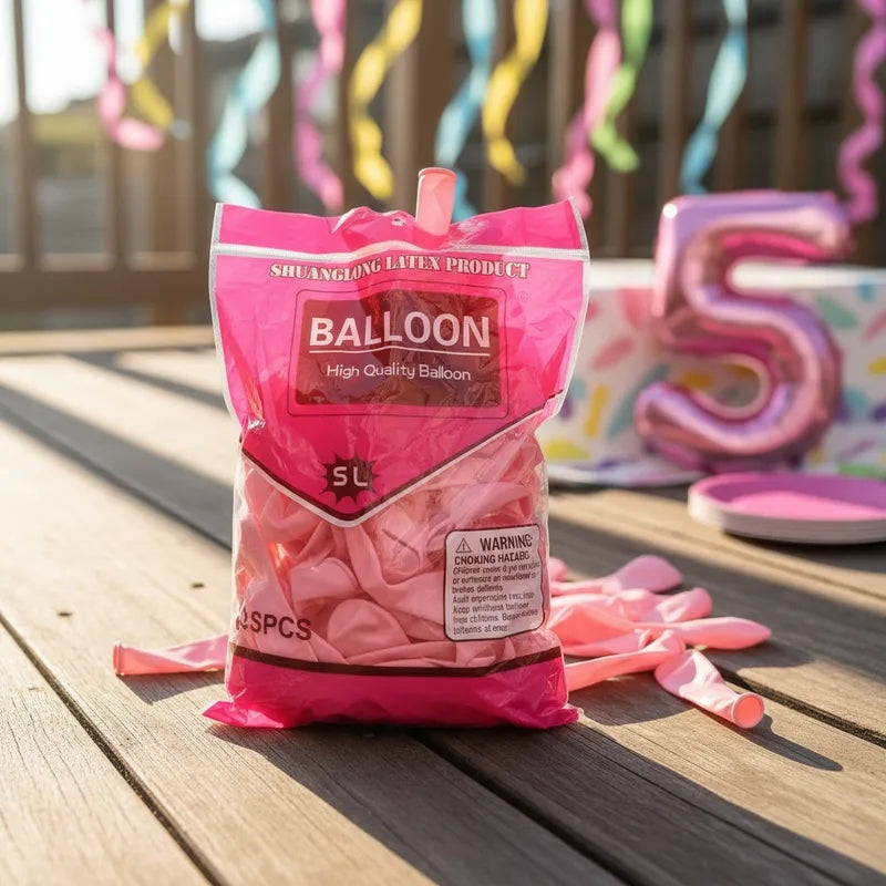 Globos Látex Mate 50 Unidades Para Fiestas Y Decoraciones