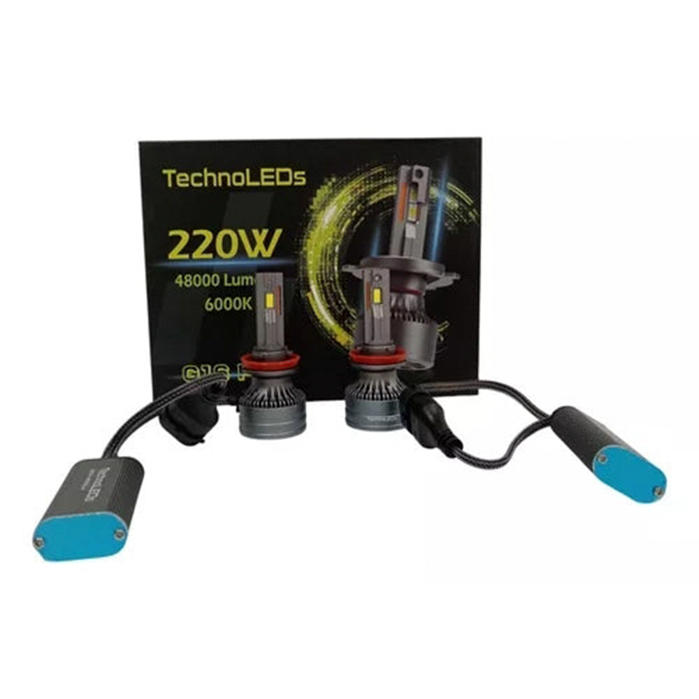 Luces Led De 48000 Lumens H11 De 220w 6000k Technoleds