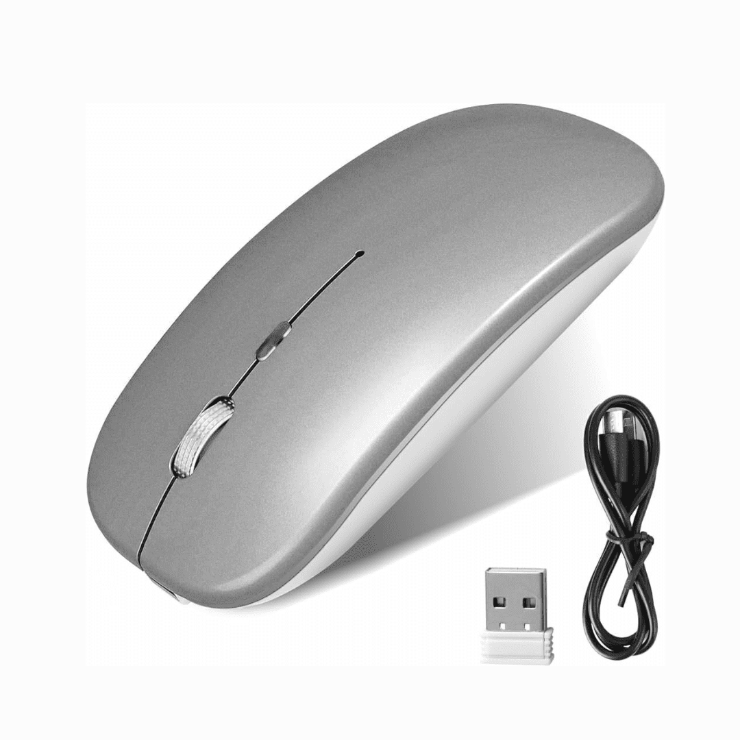 MOUSE RECARGABLE INALAMBRICO BATERIA 2.4G