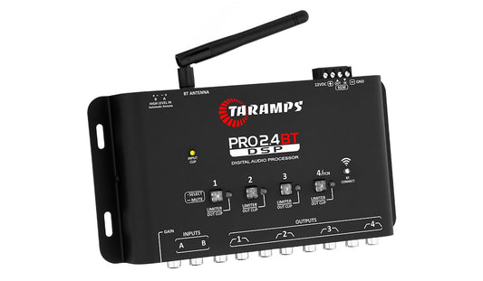Procesador De Sonido Digital Taramps Pro 2.4 Bt Dsp