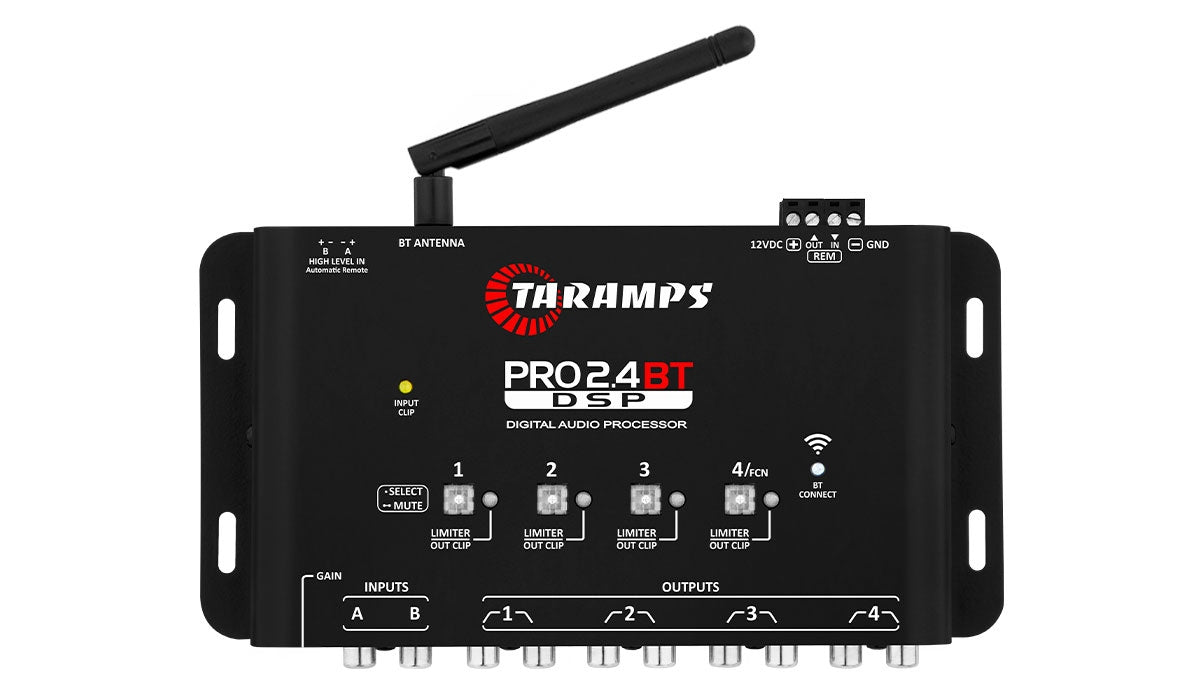Procesador De Sonido Digital Taramps Pro 2.4 Bt Dsp