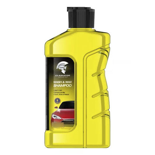 Shampoo Con Cera Wash Wax Gladiator Para Carros De 450ml