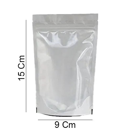 Bolsas Doypack Zipper Silver De 100 Unidades