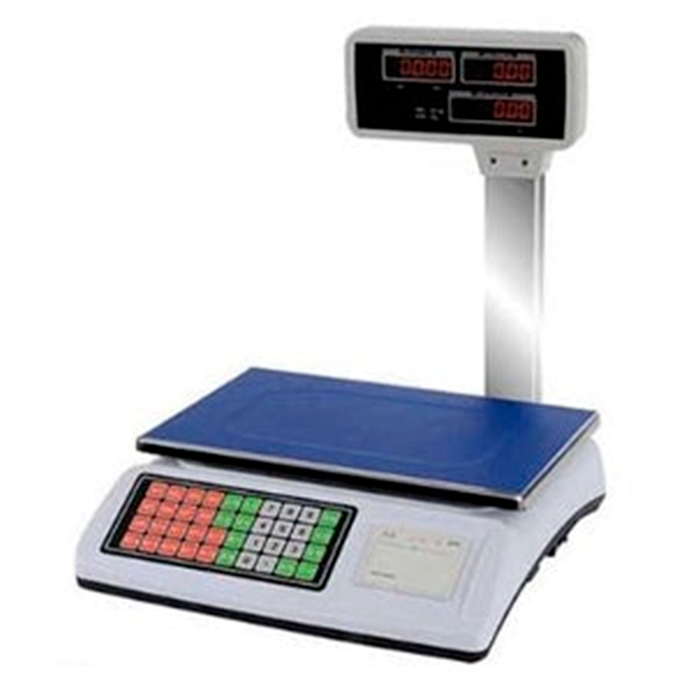 BALANZA DIGITAL ETIQUETADORA 50KG CON VISOR