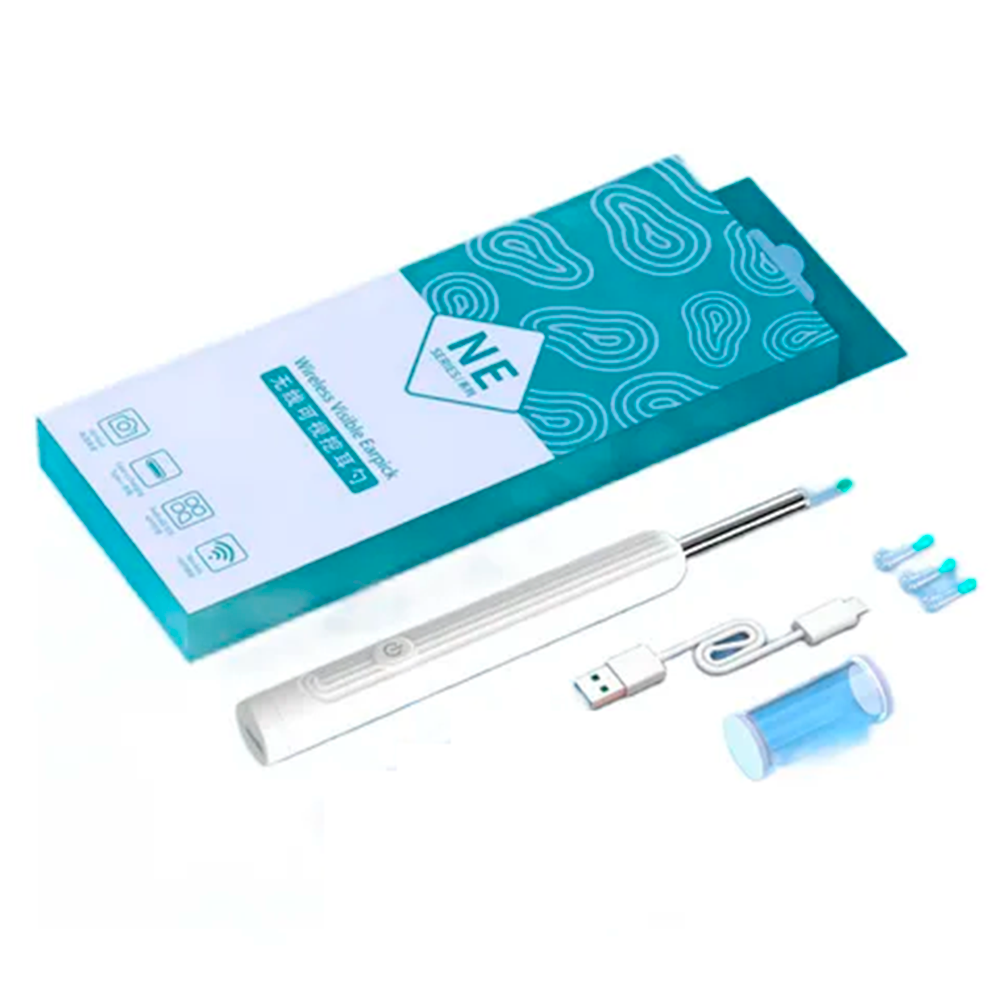 Otoscopio Cámara Inalámbrico Para Oídos Ultra Fino Portátil