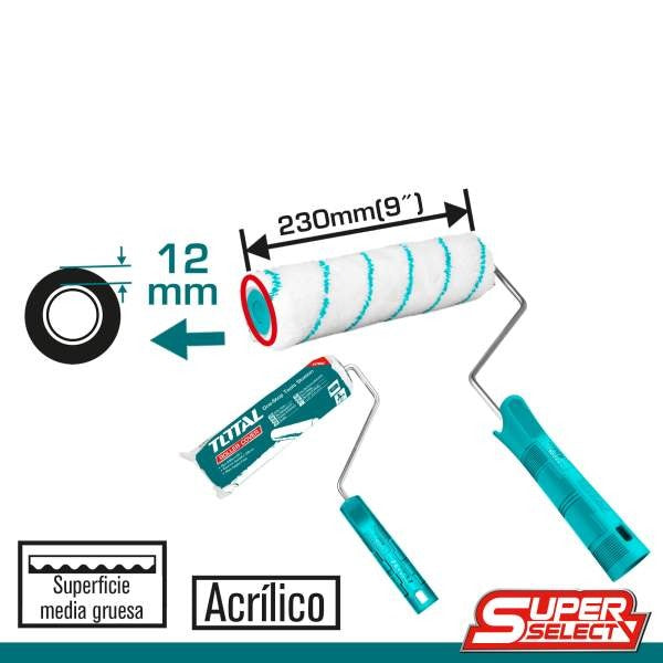 RODILLO PARA PINTAR DE 9" TOTAL TOOLS