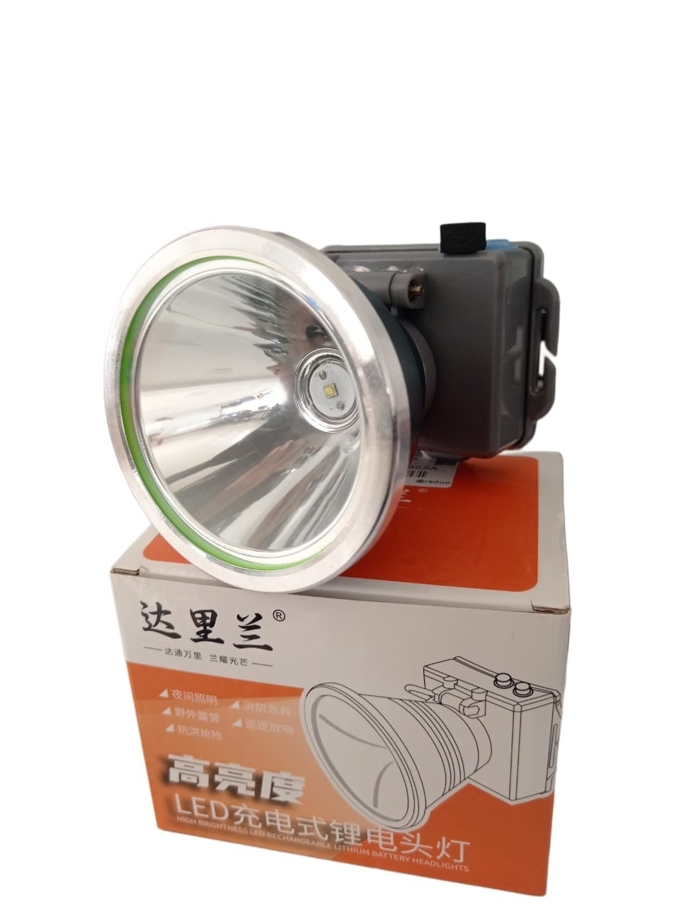 Linterna De Cabeza Faro Led D5 Recargable Alto Brillo