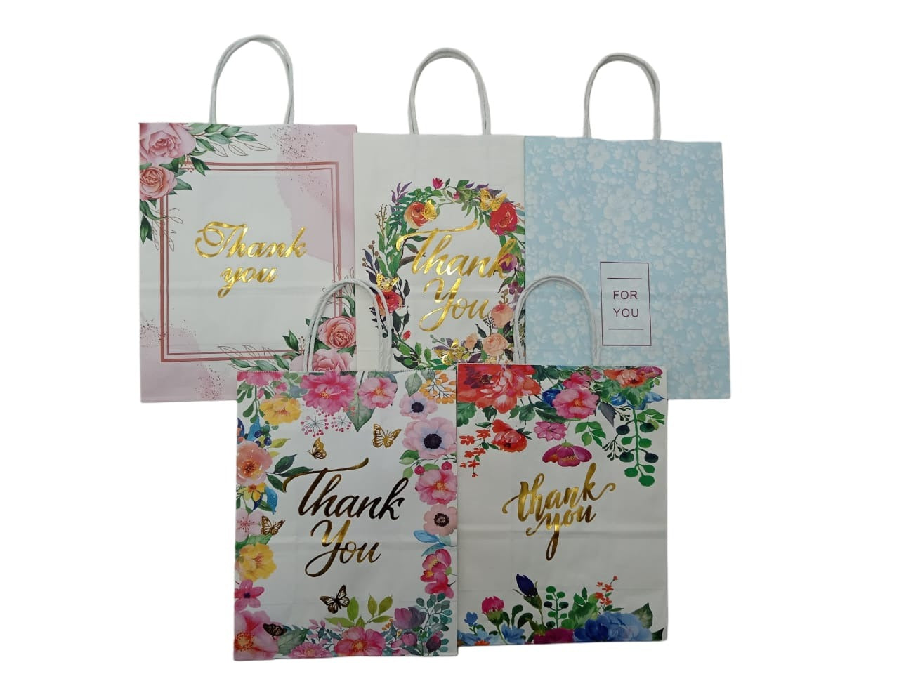 BOLSAS DE PAPEL EN DIFERENTES COLORES Y DISEÑOS