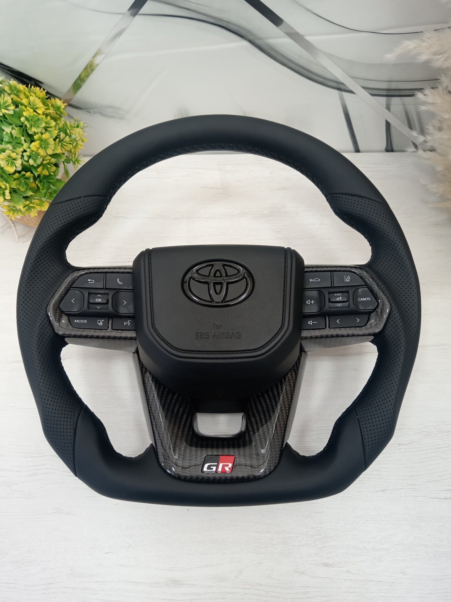 Volante Black A Para Toyotas Modelo Universal Elegante.