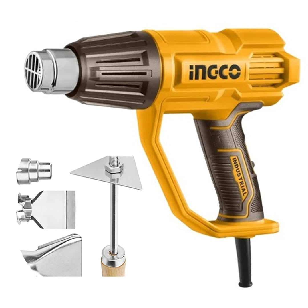 Pistola De Calor De 1600w (50/450/550°c) Ingco Herramientas