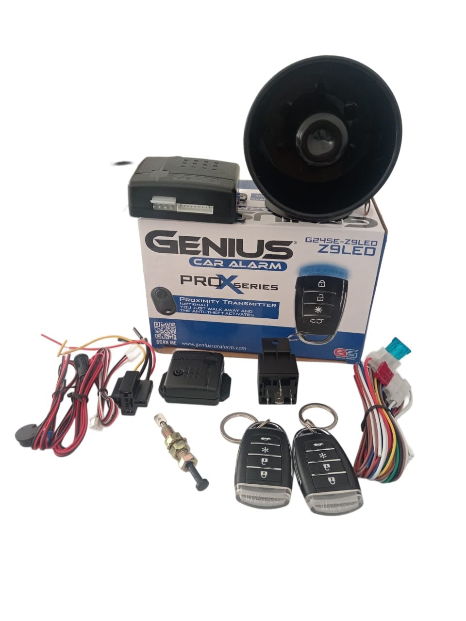 Alarma De Código Variable Para Vehículo Genius Pro Universal