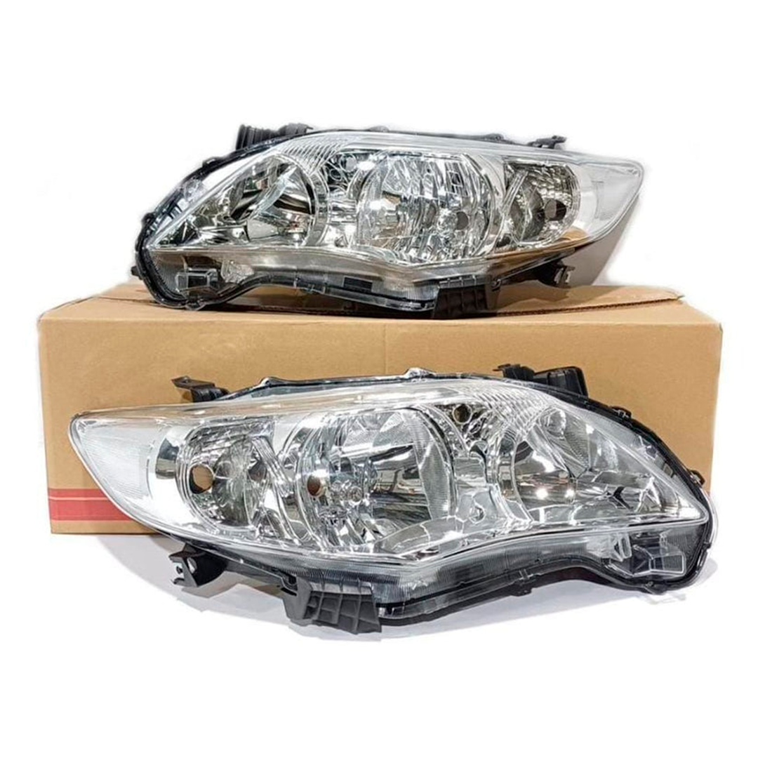 PAR DE FAROS DELANTEROS TOYOTA COROLLA 2012-2014