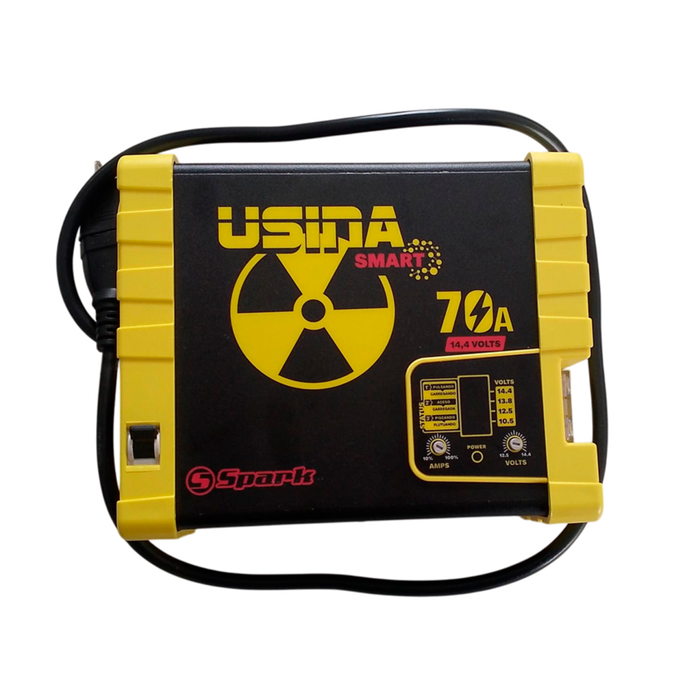 Cargador De Batería Sonido Usina De 70 Amperios 14.4 Voltios
