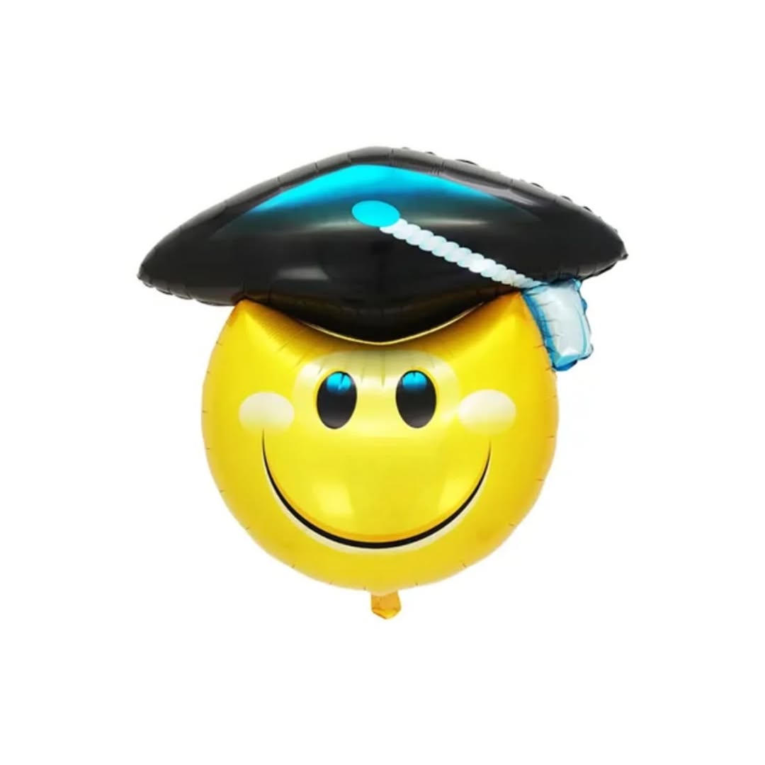 Globo Metalizado 14 Pulgadas De Graduación Cuerpo Completo