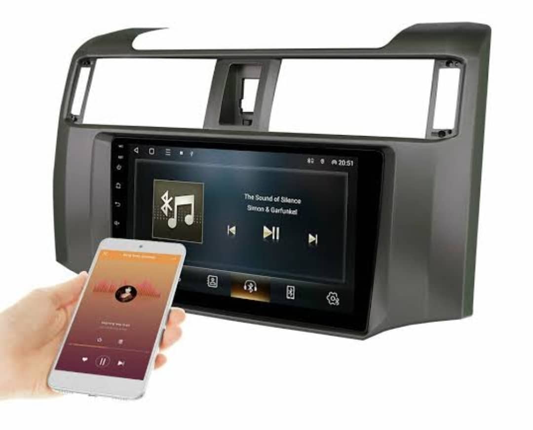 Reproductor Pantalla Android 9inch 4runner 10/20 4+64gb
