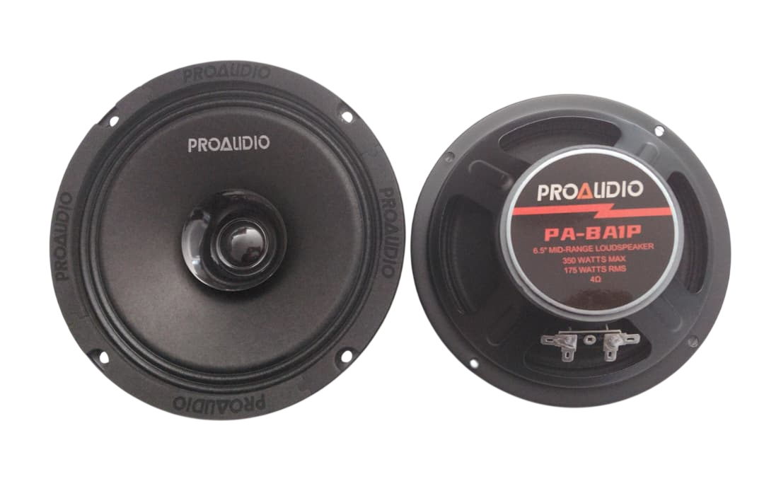 Medios De 6 Pulgadas De 350w Pro Audio Pa-ba1p (par) Audio