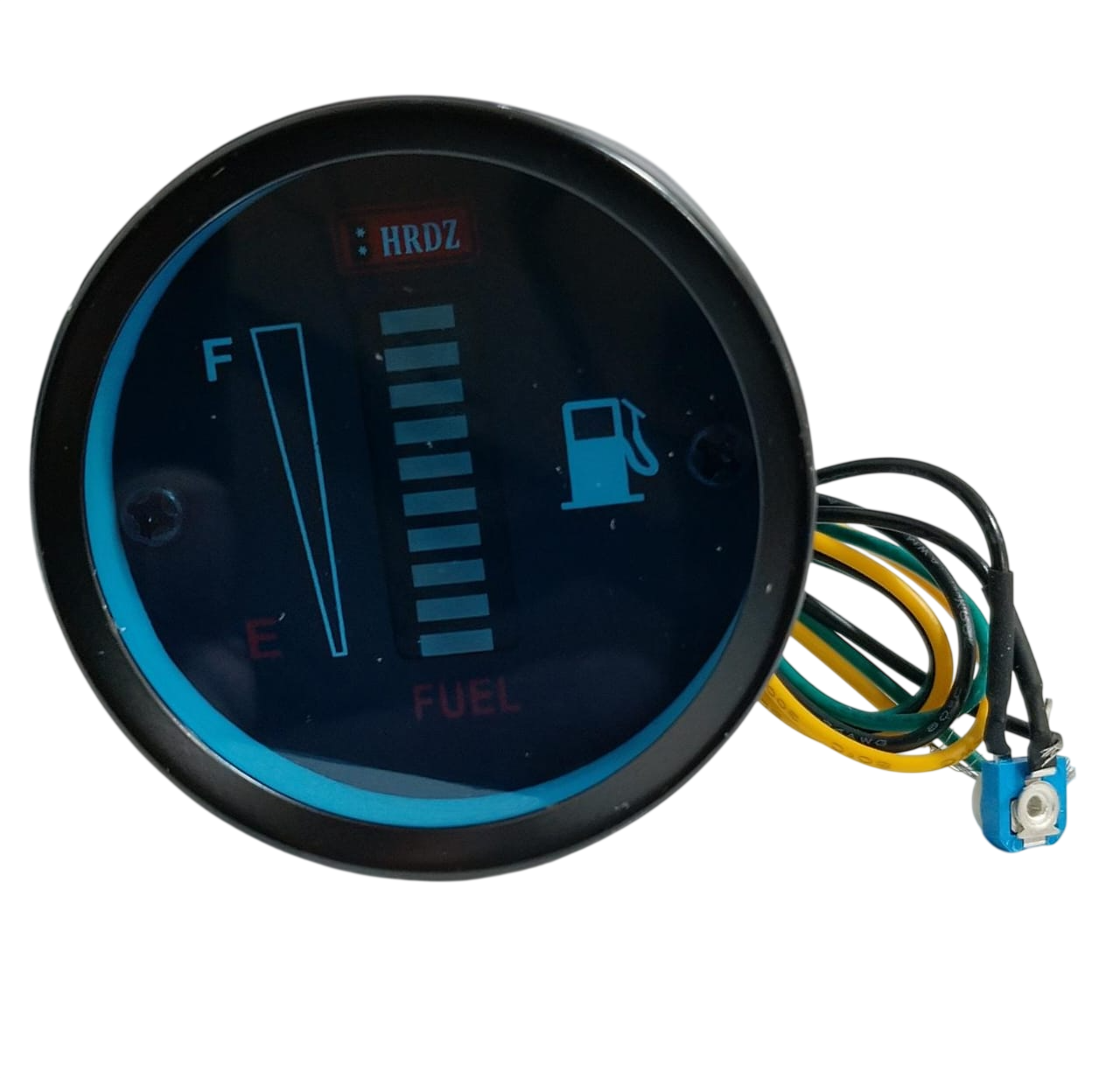 Reloj Medidor Led De Gasolina Universal Para Vehiculos 12v