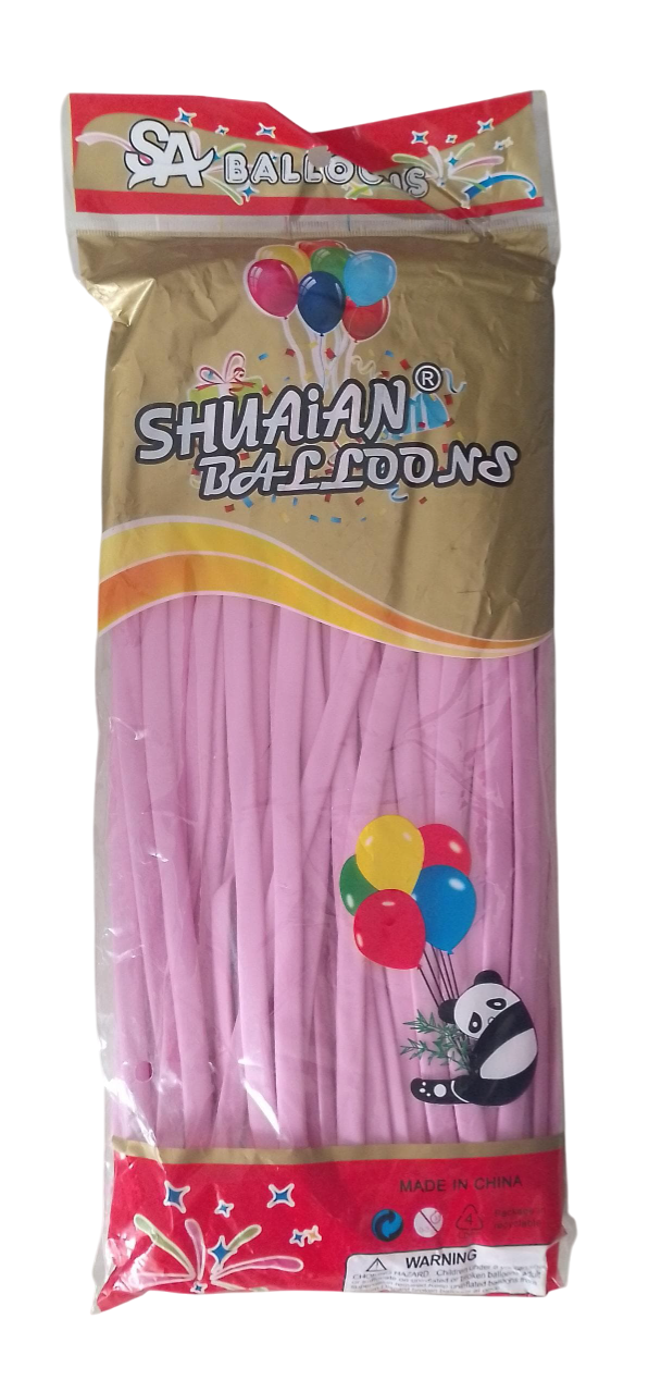 Globos De Latex Mil Figuras 260q De 100 Piezas Fiestas/Arreglos