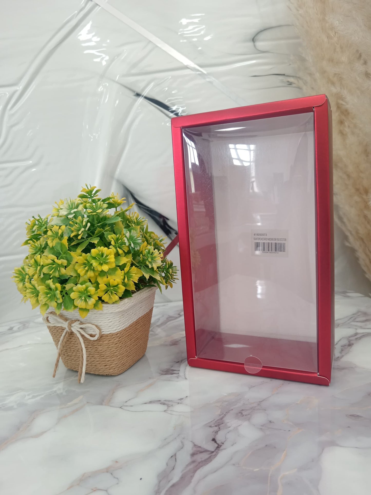 Caja De Acetato Para Decoraciones, Regalos, Fiestas