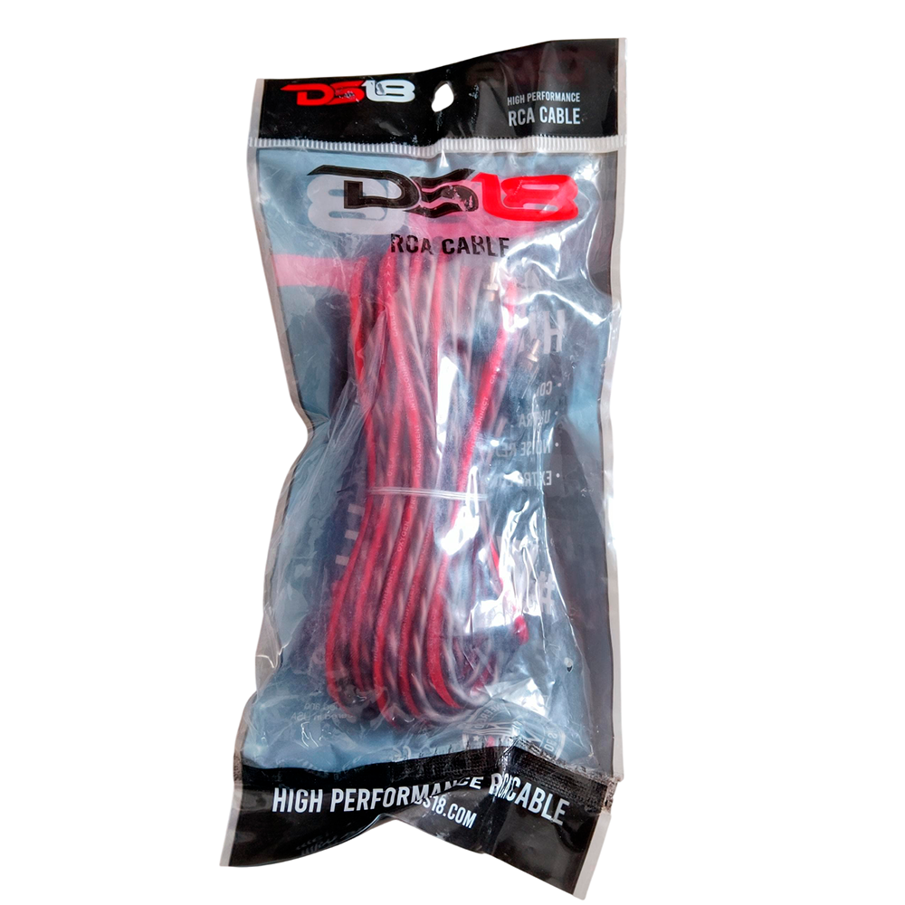 Cables Rca DS18 Ultraflexible Plantas Sonidos Carros