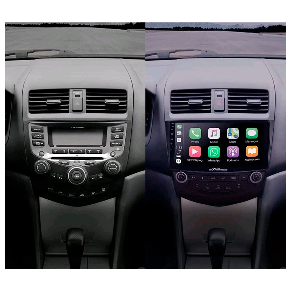 Reproductor Pantalla Android Honda Accord 03/07 4+64gb