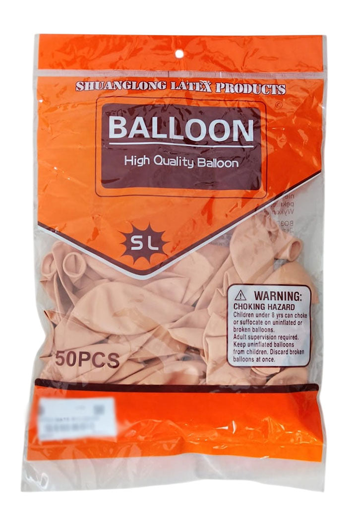 Globos Látex Mate 50 Unidades Para Fiestas Y Decoraciones