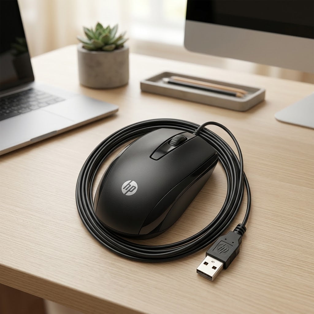 Mouse HP X500 Optico Alambrico