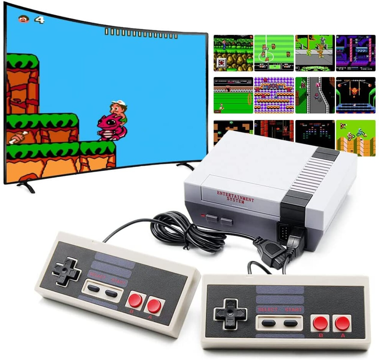 MINI CONSOLA DE JUEGOS RETROS NES 620 JUEGOS CLÁSICOS