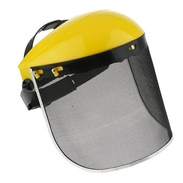 CASCO DE SEGURIDAD MARCA COVO CON VISERA MALLA PROTECTORA