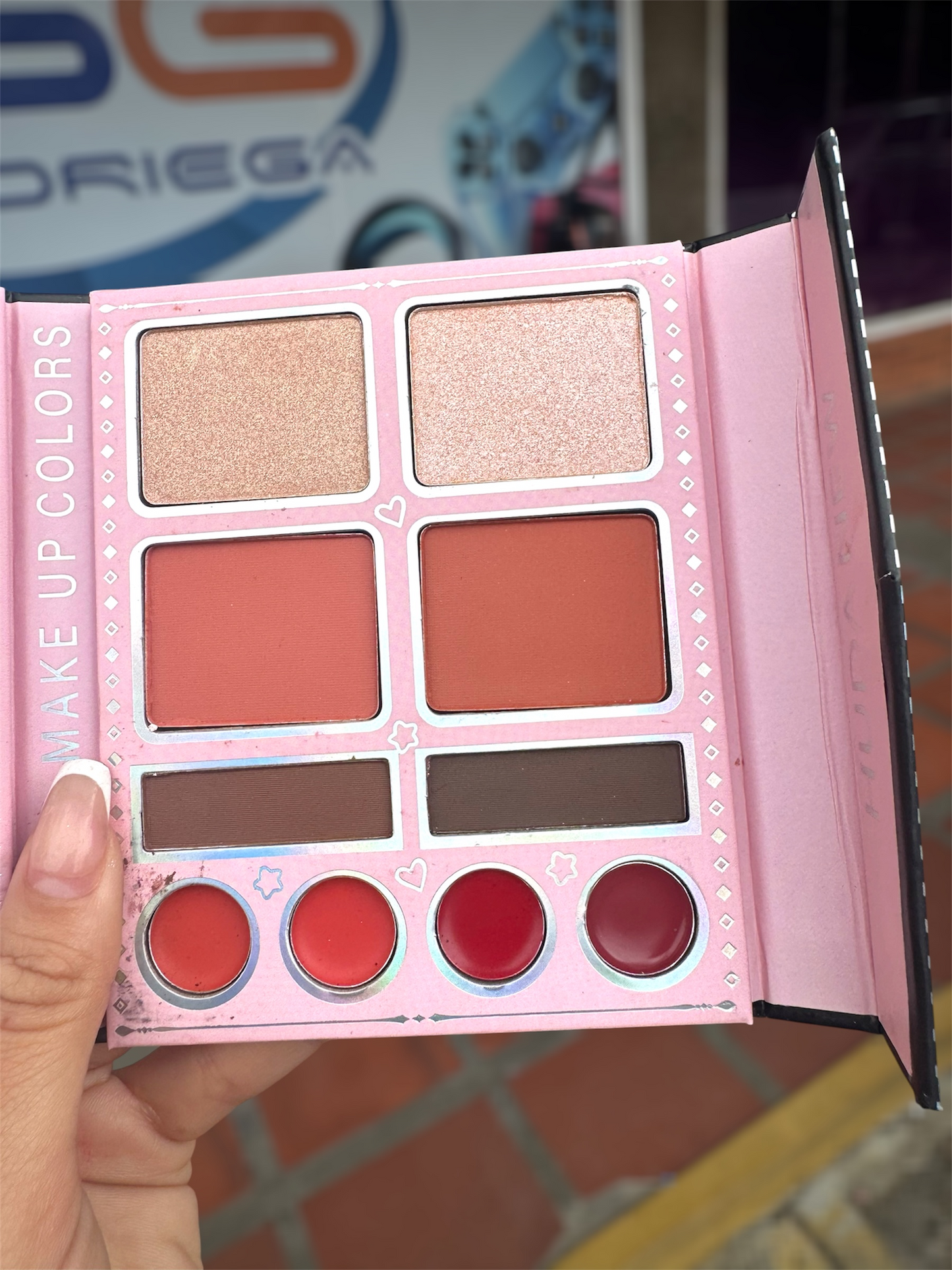 Paleta Sombras Tipo Libro Hudanew 30 Tonos