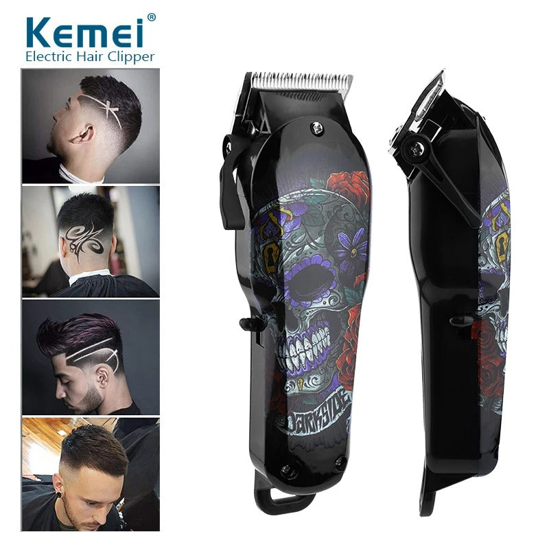 MÁQUINA DE AFEITAR RECARGABLE KEMEI PROFESIONAL