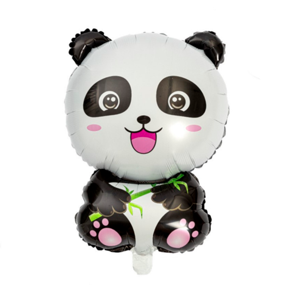 GLOBO METALIZADO 22 INCH OSO PANDA CON BASE