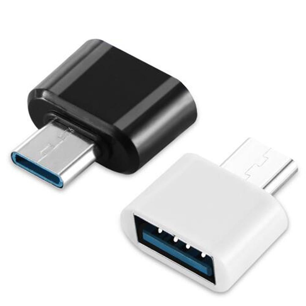 ADAPTADOR CONVERTIDOR OTG TIPO C A USB