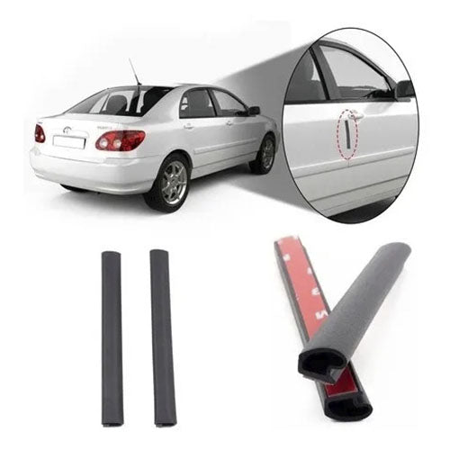 Topes De Gomas Para Puertas De 15 Cm Par/cinta 3m/ Protector