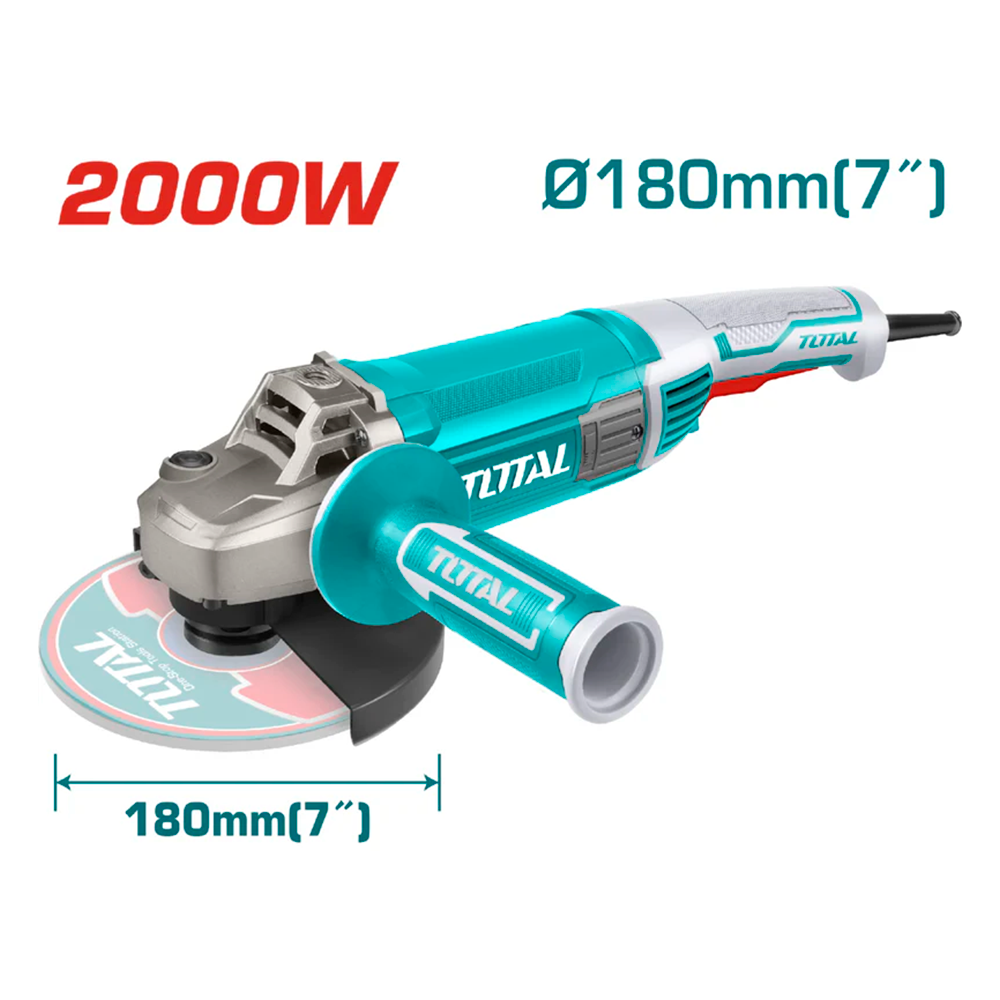 Esmeril De 7 Pulgadas 2000w Total Tools Industrial
