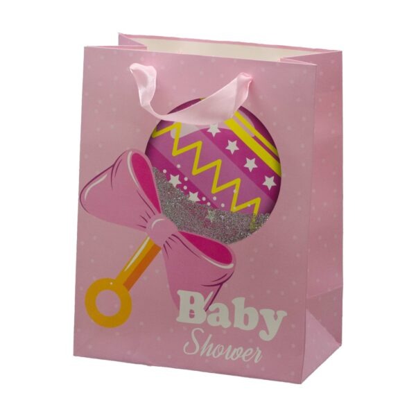 Bolsa De Regalo Tamaño Grande Motivo Baby Shower Niña Niño
