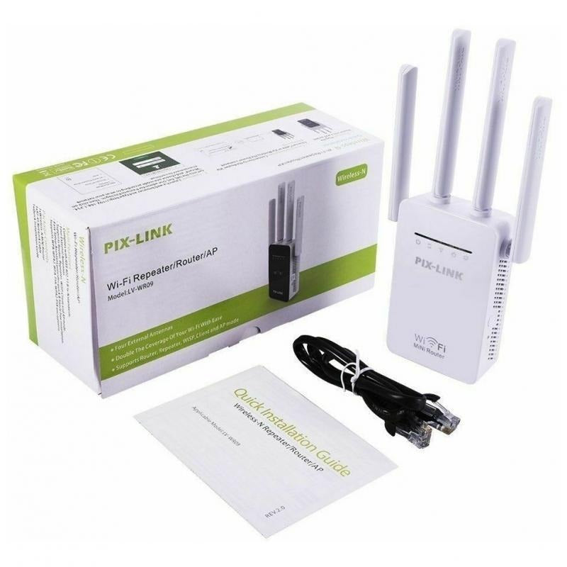 REPETIDOR DE WIFI DOBLE BANDA 5G CONEXION LAN -ETHERNET