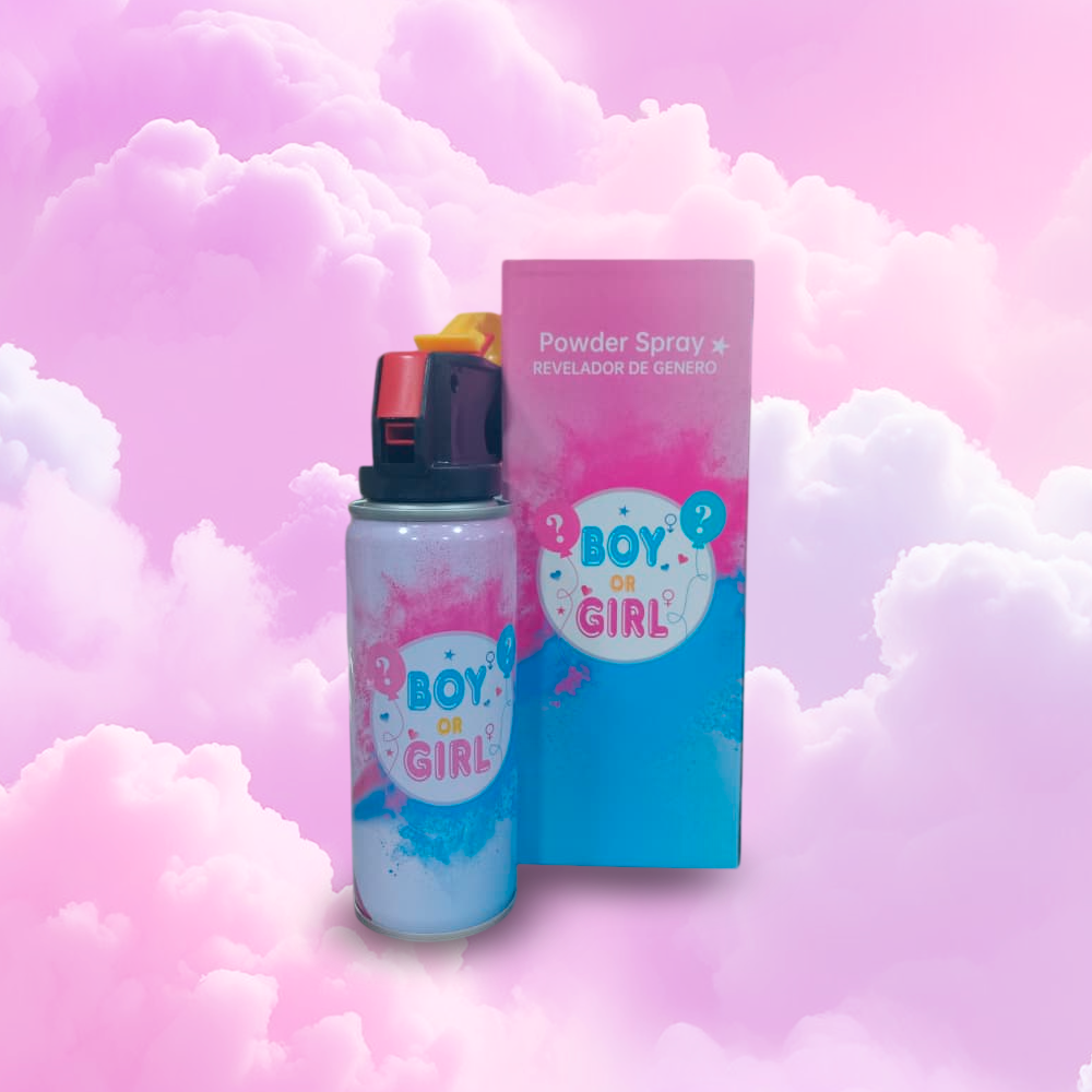 Spray Revelación De Sexo Decoración, Arreglos Y Fiestas